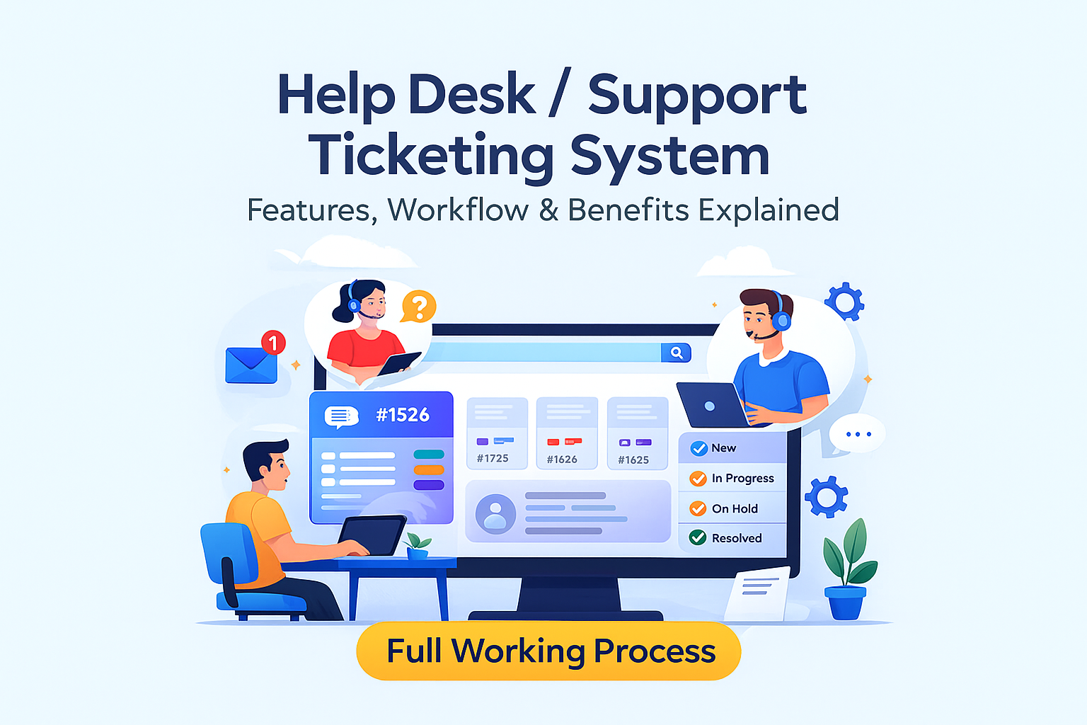 🚀 Help Desk / Support Ticketing System